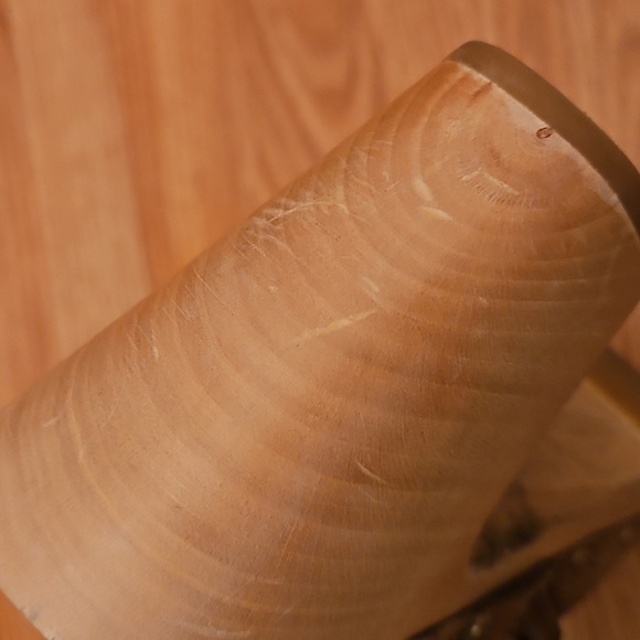 Loeffer Randall Cacao Suede Merrill Wooden Heeled Boho Braid Clogs Size 8.5 - Picture 13 of 16